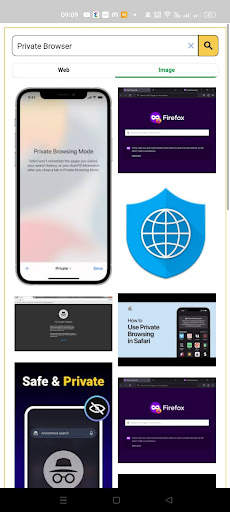Browsite - Private browser 4 تصوير الشاشة