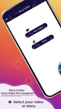 Story Cutter - Long Video For Instagram screenshot 1