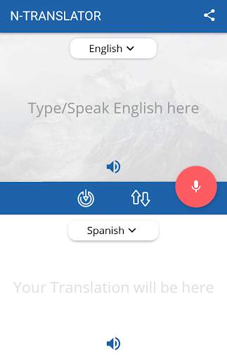 NTranslator (Voice Translate & Text Translator) 4 تصوير الشاشة