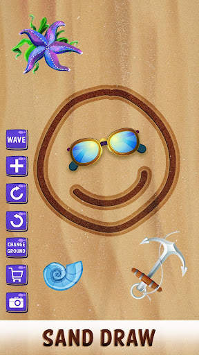 Sand Draw Sketch Pad - Creative Name Doodle Art screenshot 1