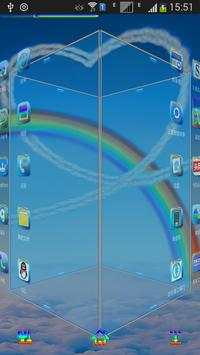 Rainbow Next Launcher 3D Theme screenshot 5