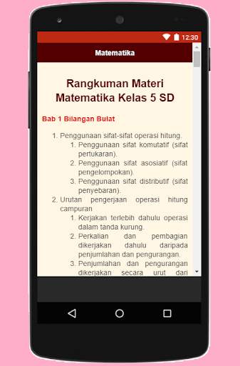 Materi Kelas 5 SD dan Soal-Soal (Rangkuman) screenshot 7