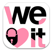 Lock for We Heart it icon