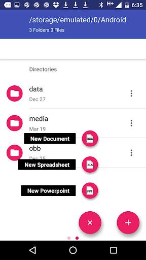 AndrOffice editor DOC XLS PPT screenshot 4