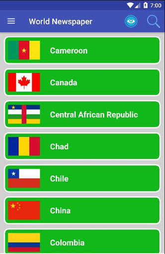 World Newspapers - All Countries Newspaper screenshot 2