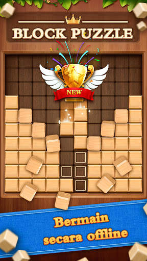 Wood Balok Hancur - Kayu Puzzle screenshot 8