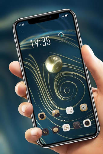 Golden ball theme Galaxy note p6 mate redmi 2019 screenshot 4