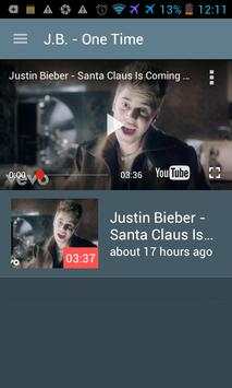Justin Bieber Video Songs lyrics App FREE screenshot 4
