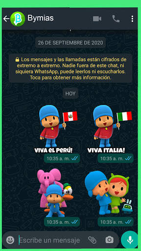 Stickers de Pocoyo para WhatsApp - WAStickerApps screenshot 6