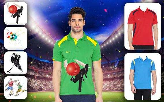 Sports Jersey Design Maker - T Shirt Photo Editor 3 تصوير الشاشة