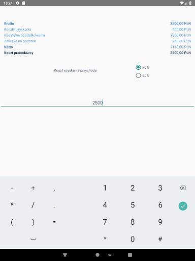 Kalkulator VAT brutto netto screenshot 9