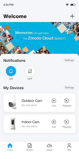 Zmodo screenshot 1