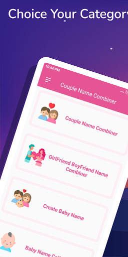 Couple Name Combiner - Baby Name (MOM DAD=BABY) screenshot 1