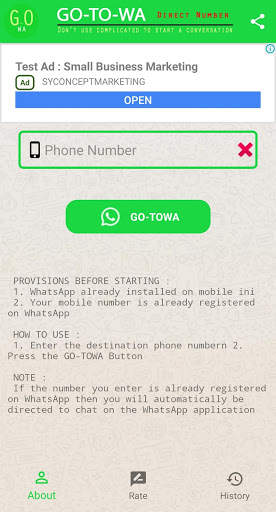 GO to WA - Without Save Number screenshot 1