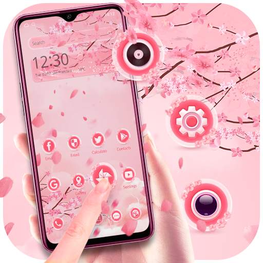 Emotion theme beautiful pink flower 2.0.50