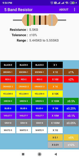 Resistor Code Calculator screenshot 3