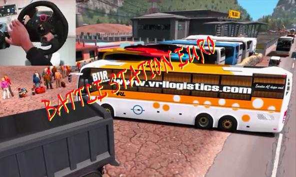 Simulator Bus Canter:battle Hill screenshot 2