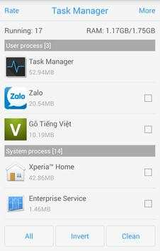 Task Manager, Process Killer screenshot 1