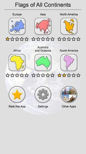 Flags of All World Continents screenshot 3