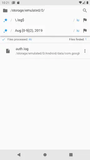 Regex Search - Finding files screenshot 4