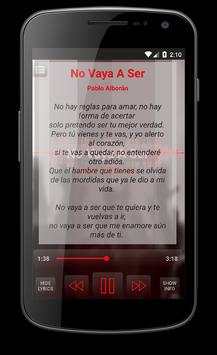 Pablo Alboran Prometo Musica screenshot 3
