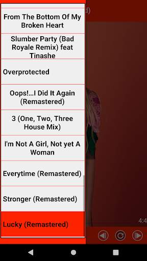 Britney Spears Best Music(Offline) & Ringstones screenshot 3