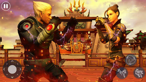Kung fu Ninja vs KickBoxer: Rings Fight Game screenshot 4