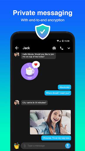 Mint Messenger - Chat & Video screenshot 2