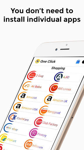 OneClick - All In One Shopping Online App India screenshot 3