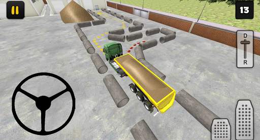 Truck Simulator 3D: Sand Transport screenshot 2