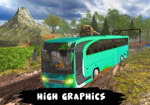 Tourist Bus Hill Driving Games  Big Bus Transport screenshot 2