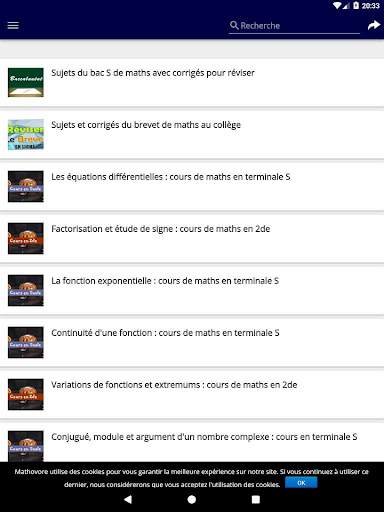 Maths : cours et exercices corrigés скриншот 4