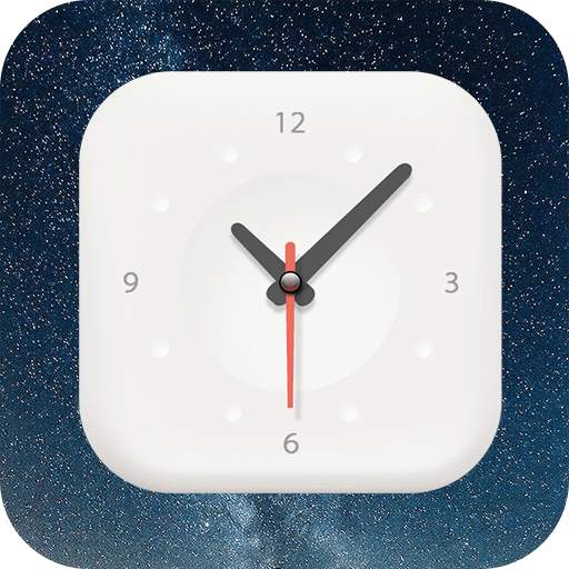 White Clock Live Wallpaper 1.11