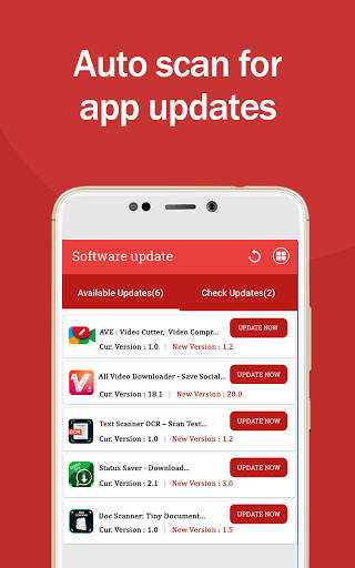Software Update: Update all Apps & Games screenshot 1