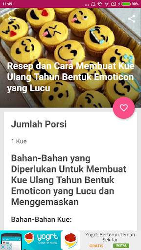 Resep Kue Ulang Tahun screenshot 4