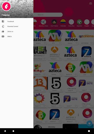 FreePlay - Tv en vivo Gratis screenshot 9