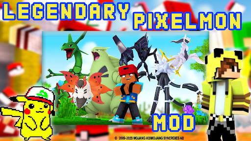 Mod Pixelmon - Legendary Mobs screenshot 3