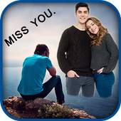 Miss You Frame Photo Editor - Blend Me Collage 1.0