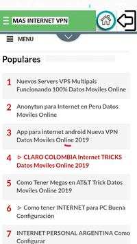 Internet Gratis Ilimitado 2019 screenshot 6