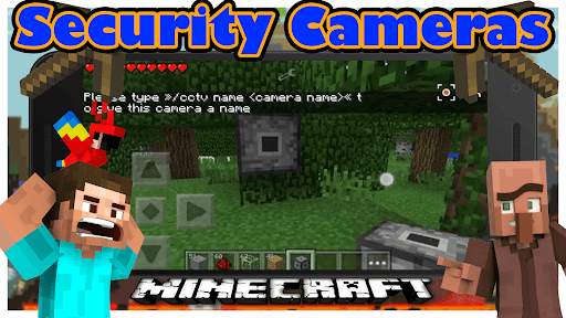 Secret Surveillance Camera furniture Minecraft Mod screenshot 1