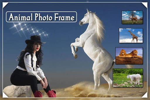 Animal Photo Frame : Photo Cut out Editor screenshot 3
