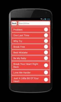 Ariana Grande Songs screenshot 2