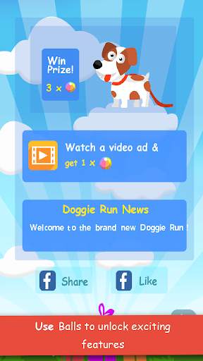Doggie Run : dog running game! screenshot 8