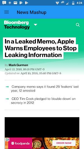 News Mashup screenshot 4