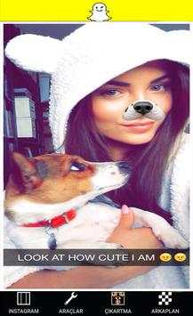 Selfie Snapсhаt filter&sticker screenshot 2