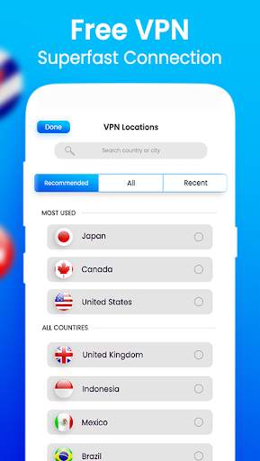 VPN For P U B G Mobile  Lite screenshot 3