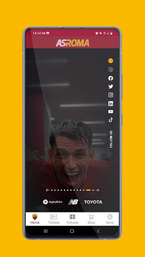 AS Roma Mobile 2.0.0 скриншот 1