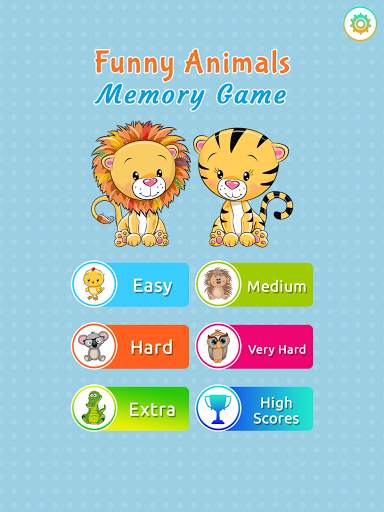 Funny Animals Memory Game screenshot 9