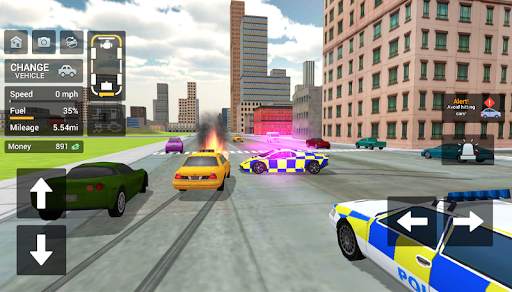 City Police Car Driving Chase screenshot 8