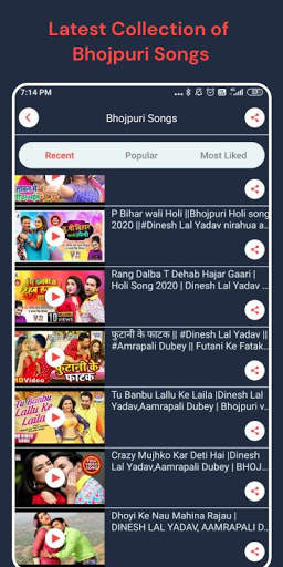 Bhopuri Latest Video Songs screenshot 4